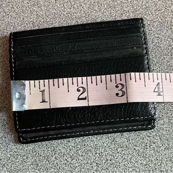 Vintage Roots Canada Black Leather Wallet - Picture 15 of 16